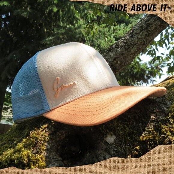 ? Grace Folly Baseball Cap Women Blue Beach Trucker Snapback Summer Mesh Hats main image 5